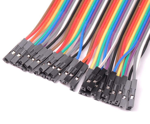 40PCS Jumper Wire Cable 1P-1P 2.54mm 20cm For Arduino Breadboard Sale 2016 newest