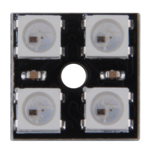 2016 Newest WS2812B board 2*2 4-Bit Full Color 5050 RGB LED Lamp Panel Light For Arduino