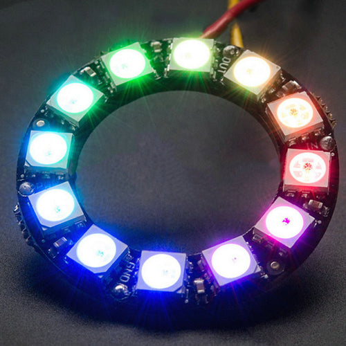 ! 5050 12-Bit RGB LED Ring WS2812 Round Decoration Bulb Perfect For Arduino Promotion