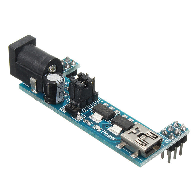 New 1PC Mini USB Power Supply Module MB102 Breadboard 3.3V 5V For Arduino Solderless Electric Board Module