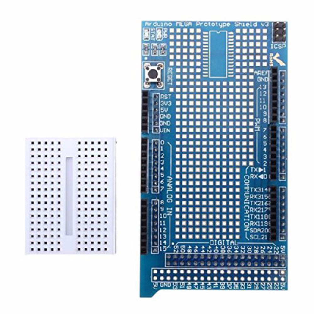 Proto Shield V3 Proto Expansion Board+Breadboard For Arduino MEGA2560/1280