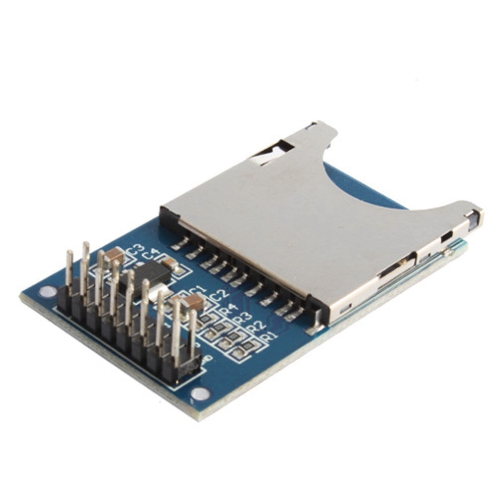 1Pc Socket Reader SD Card Module Slot  for MP3 for Arduino ARM MCU Read and Write Wholesale Store